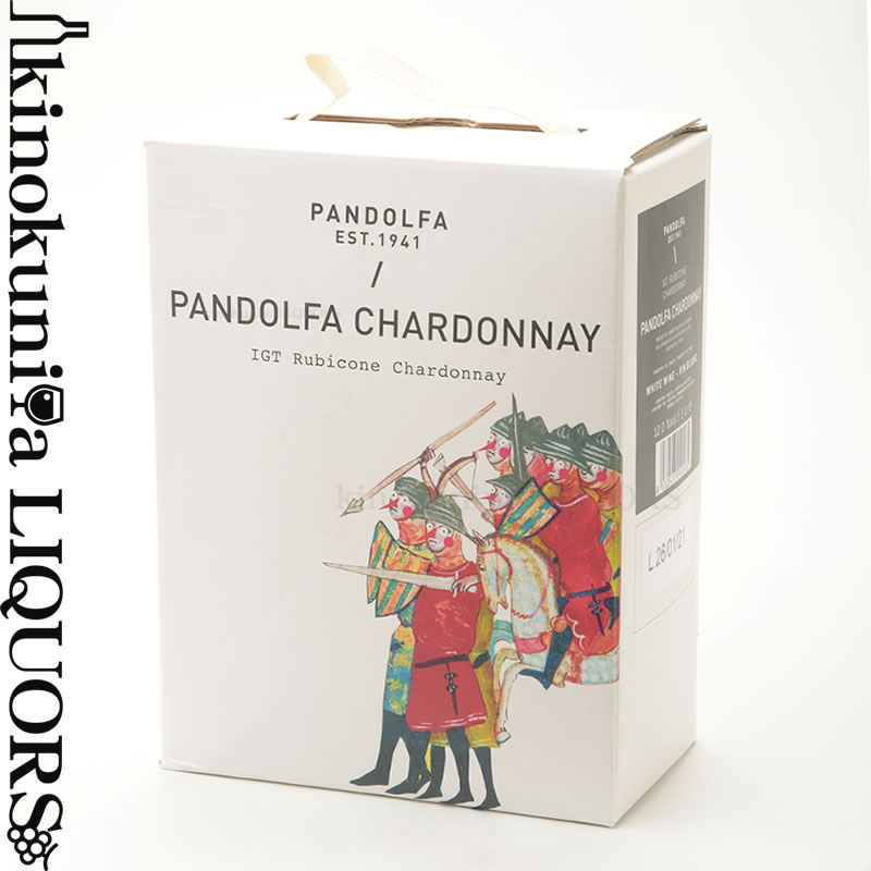 【SALE】パンドルファ 白 シャルドネ BIB [NV] 白ワイン 辛口 3000ml / イタリア IGTルビコーネ PANDOLFA CHARDONNAY 3L BAG IN BOX 大容量 箱ワイン バッグ イン ボックス パンドルフォ