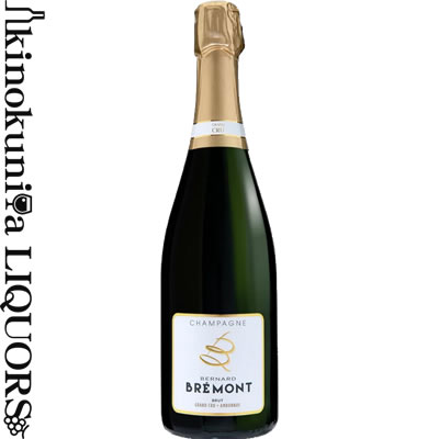【価格改定直前】ベルナール ブレモン / ブリュット (Champagne Grand Cru) [NV] スパークリングワイン 白 辛口 750ml / フランス シャンパーニュ アンボネイ グランクリュ / Bernard Bremont シャンパン [09639E]