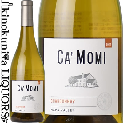 カモミ / シャルドネ ナパ ヴァレー  白ワイン 辛口 750ml / アメリカ カリフォルニア ナパ・ヴァレー CA'MOMI CHARDONNAY Napa Valley カモミ ワイナリー Ca'Momi Winery