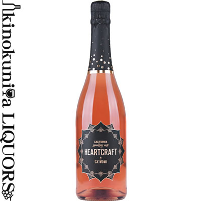 カモミ / ハートクラフト　スパークリング　ロゼ  ロゼ スパークリングワイン 辛口 750ml / アメリカ カリフォルニア CA'MOMI Heartcraft Sparkling Rose カモミ ワイナリー Ca'Momi Winery