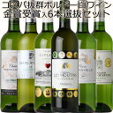 ボルドー 白ワイン 辛口 飲み比べ 6本セット ▼△▼第12弾▼△▼【送料無料】金賞受賞も多数!ボルドー産の白 安心して飲める安定の品質