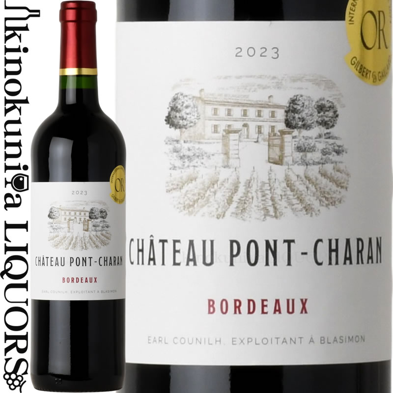 シャトー ポン シャラン [2023] 赤ワイン フルボディ 750ml フランス ボルドー AOCボルドー Chateau Pont Charan tochikame-10015975 ワインの専門店・紀伊国屋リカーズ パッケージ画像