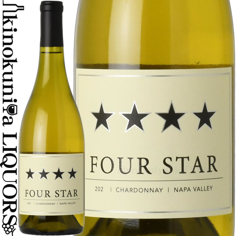 フォー スター ナパ ヴァレー シャルドネ  白ワイン 辛口 750ml / アメリカ カリフォルニア ノース コースト ナパ ヴァレー Fior di Sole フィオール ディ ソル Four Star Napa Vally Chardonnay