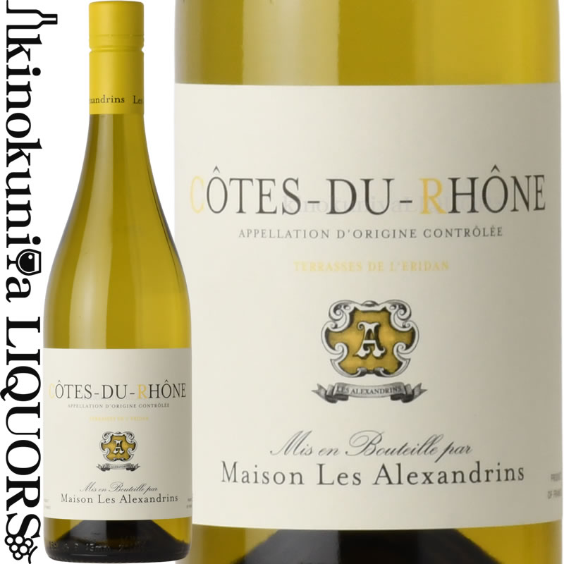 アレクサンドラン / コート デュ ローヌ ブラン [2024] 白ワイン 辛口 750ml / フランス ローヌ / ALEXANDRINS COTES DU RHON BLANCのサムネイル