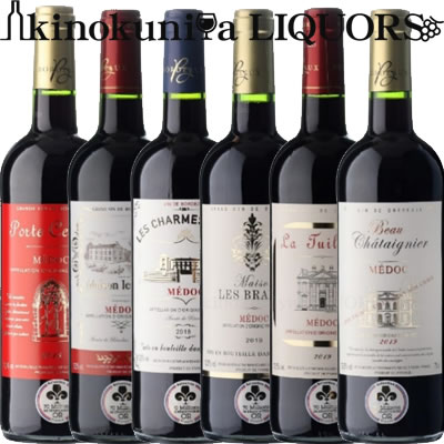 樂天商城 - グレートヴィンテージ＆飲み頃 格上メドック 金賞 ボルドー 赤ワイン 6本セット [2018][2019]【送料無料】 赤ワイン フルボディ フランスワインの王道ワイン【福袋】 [43707191]