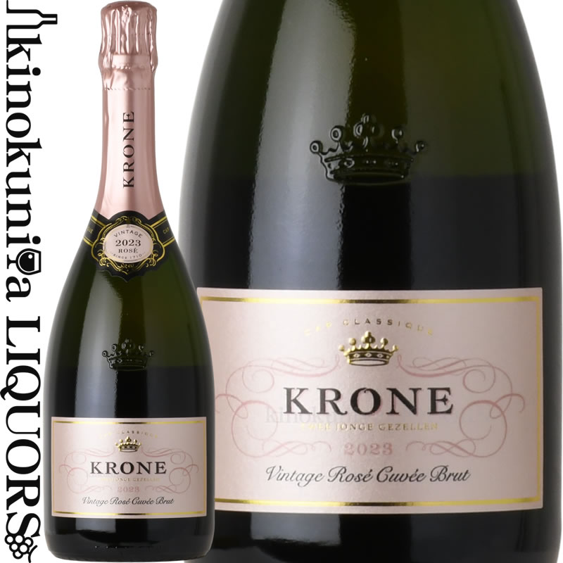 Rakuten - クローヌ ロゼ キュベ ブリュット [2023] スパークリングワイン ロゼ 辛口 750ml / 南アフリカ ウエスタン ケープ / Krone Rose Cuvee Brut キュヴェ