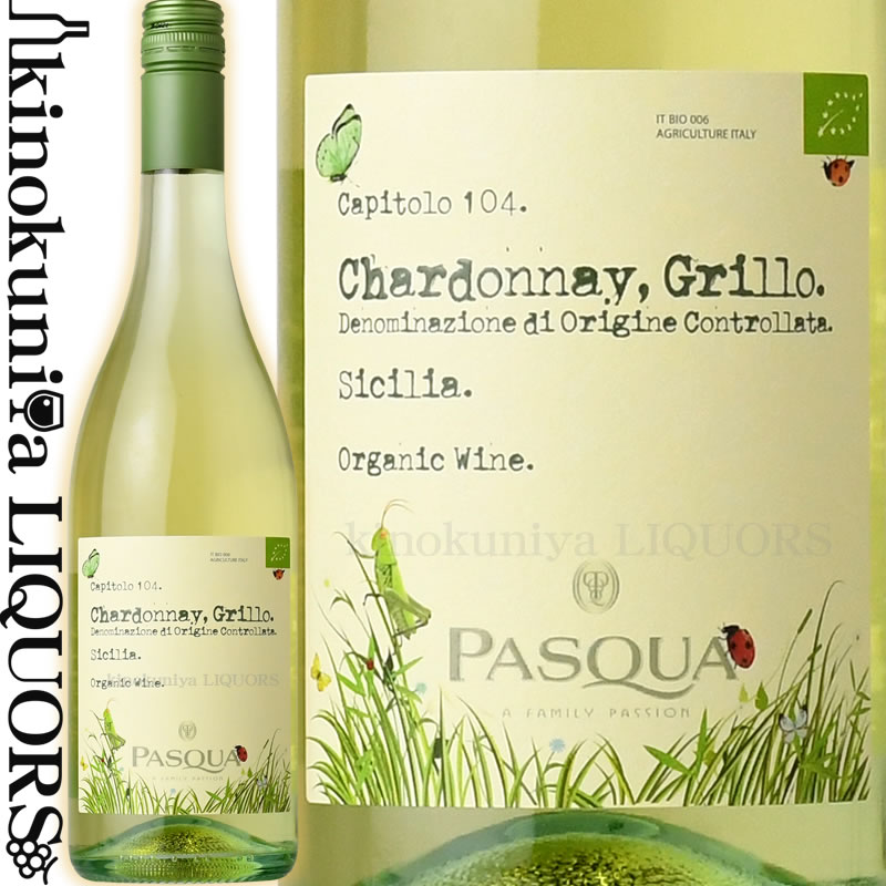 ѥ / ˥å ɥ å ƥå ꥢ  [2022] 磻 ɸ 750ml / ꥢ ꥢ DOC Pasqua Chardonnay Grillo Terre Siciliane ˥å磻