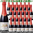 375ml瓶【24本まとめ買い】サンテロ / 天使のロッソ ハーフボトル [NV] スパークリングワイン 赤 甘口 375ml / イタリア ピエモンテ ヴィーノ スプマンテ Santero F.lli & C. S.p.a. Rosso Degli Angeli 375ml