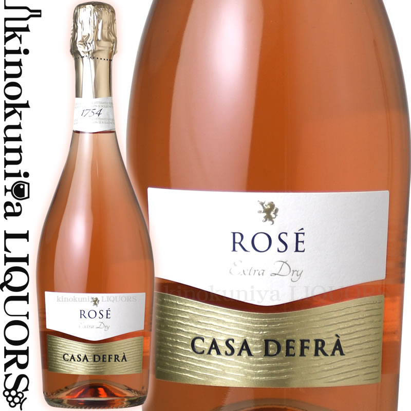 カーザ デフラ / プロセッコ ロゼ エクストラ ドライ 2021 スパークリングワイン ロゼ泡 750ml / イタリア ヴェネト地方 VINO SPUMANTE / CASA DEFRA PROSECCO ROSE EXTRA DRY