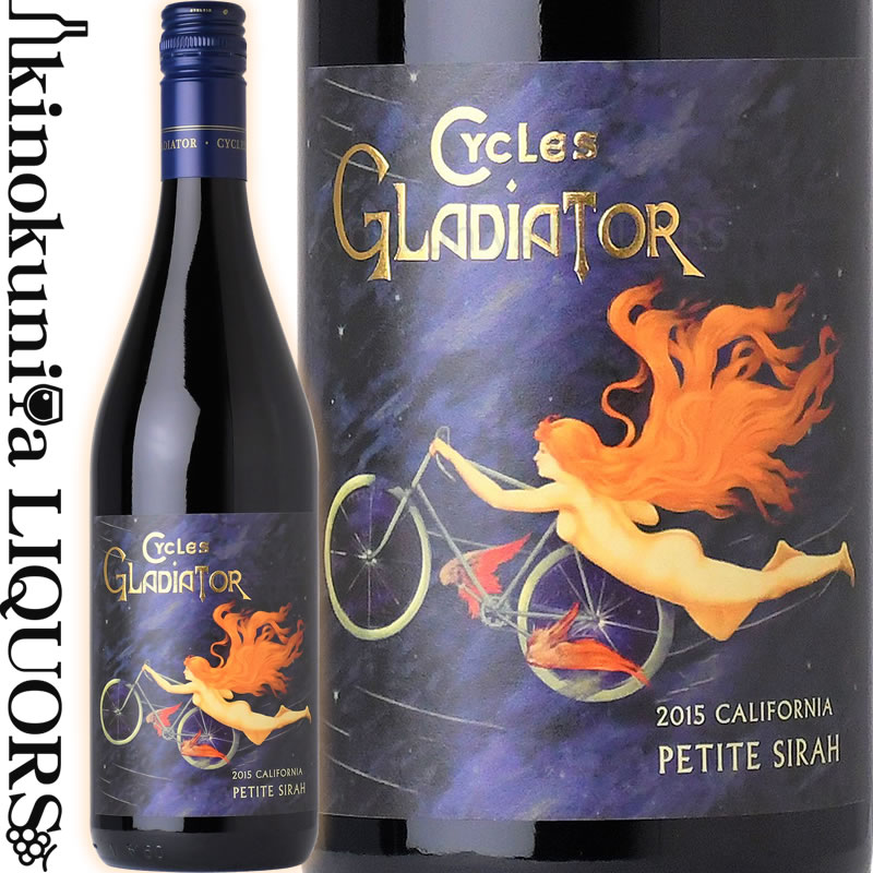 サイクルズ グラディエーター プティット シラー カリフォルニア 2020 赤ワイン 750ml / アメリカ カリフォルニア Cycles Gladiator Petite Sirah California