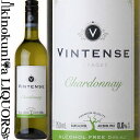 ヴィンテンス シャルドネ [NV] ノンアルコールワイン 白 やや辛口 750ml / ベルギー ネオブュル社 Neobulles Vintense Chardonnay ノンアルコール