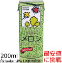 キッコーマン 豆乳飲料メロン200ml×18本[常温保存可能]【豆乳　お買い得！】【豆乳 イソフラボン】【sybp】【w4】