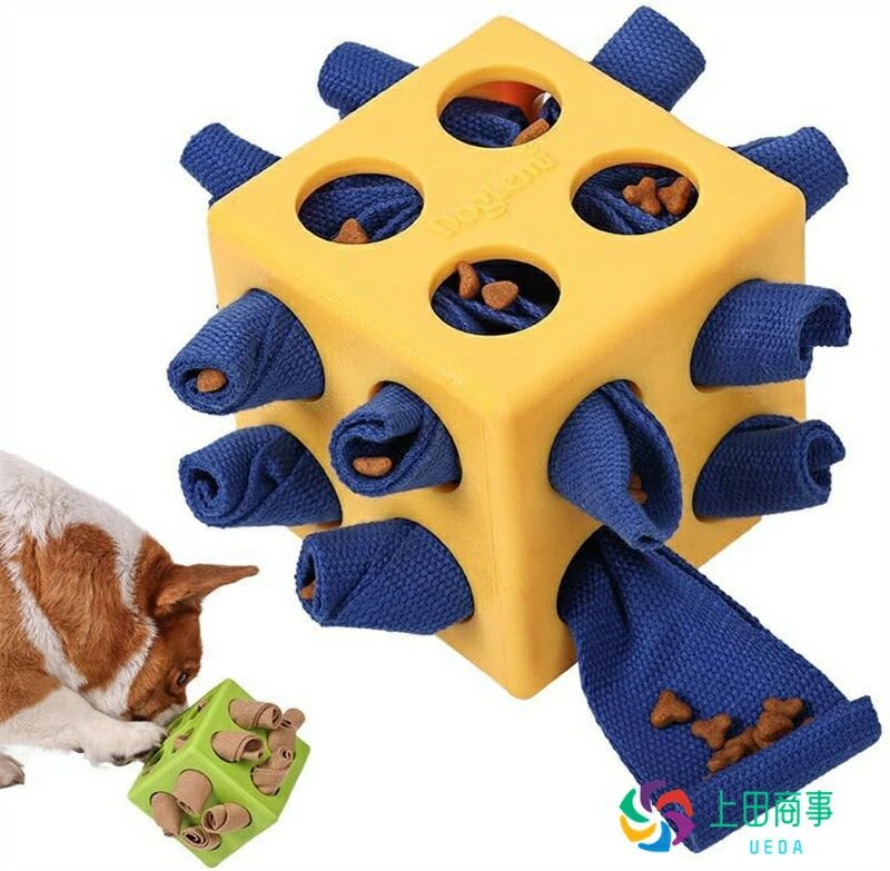 犬 おもちゃ 知育玩具 ノーズワーク ペット ペットグッズ 人気 イエロー グリーン