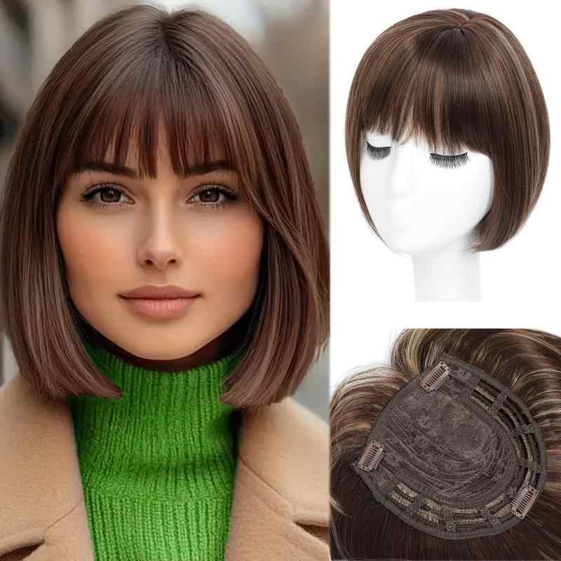 ・カテゴリ: ウィッグピース・スタイル: ボブヘアピース・対象: 女性・製造方法: マシンメイド・素材: 高温繊維・ヘアスタイル: ストレート・長さ: 20.32cm・カラー展開: ライトブラウンハイライト、グラデーションミックスゴールド、ブラック、ダークブラウン、シルバーグレーウィッグ レディース ボブ ショート バッグ 小物 ブランド雑貨 早い者勝ち A:薄茶ハイライト B:グラデ混色 C:黒 D:ダークブラウン E:シルバーグレー
