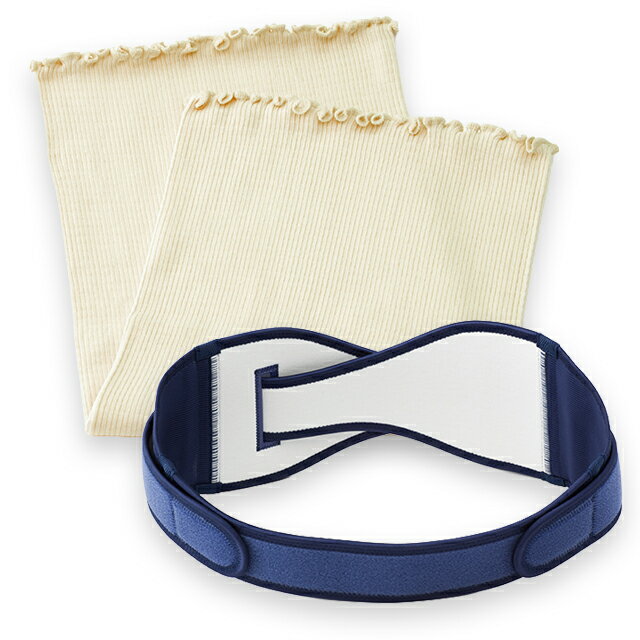 「トコちゃんベルト2」と「ふわっと腹巻 薄手オーガニック(1枚)」を組み合わせたお買い得の商品です。 トコちゃんベルト2 妊娠中～産後まで長く使える骨盤ベルトです。装着しやすく、骨盤を心地よく支えます。 腰周りの負担の軽減に。 ふわっと腹巻 薄手オーガニック 直接お肌に触れる部分はオーガニックコットン100％にこだわった、心地良い肌触りの腹巻です。 伸縮素材が直接お肌に触れないよう加工した糸を使用しているので、お肌がデリケートな方にも優しいつけ心地です。 サイズはトコちゃんベルトと一緒に使いやすいセミロング（約60cm）です。 ベルトのサイズ ヒップサイズ：約100～ 120cm（LLサイズ） ※必ずヒップサイズを測ってください。 ・サイズの測り方はこちら サイズ表(ヒップサイズ)： 【Sサイズ】(約70～ 80cm) 【Mサイズ】(約80～ 88cm) 【Lサイズ】(約88～ 100cm) 【LLサイズ】(約100～ 120cm) 素材 ベルト：ナイロン・綿・ポリエチレン・ポリエステル・ポリウレタン　※紺のみ、ポリプロピレン含む 腹巻：メイン素材：オーガニックコットン ／ 伸縮素材：綿カバー糸（オーガニックコットン・ポリウレタン） 返品・交換 腹巻を開封した場合、製品の性質上、返品・交換はお受けできません。 色について 写真はできる限り実物の色に近づけるよう徹底しておりますが、お使いのモニター設定や特性等により実際の商品と色味が異なる場合がございます。色味による交換は致しかねますので、予めご了承ください。 締めすぎにご注意ください 締めすぎや体質によって、皮膚の変色や湿疹・かぶれなどが起こる場合があります。その場合は使用を中止し、専門医にご相談ください。 着用時のご注意 腹巻 → トコちゃんベルト2 → 下着の順番で着用してください。 肌の弱い人の場合、湿疹などが出ることがあります。 その場合は、すみやかに着用を中止してください。