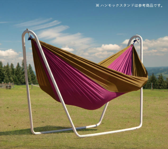 新色入荷!パラシュート ハンモック 軽くて強い ナイロン パラシュート生地 超コンパクト収納 カラビナ ロープ付き パープル グリーン スカイブルー グレー 2人用 室内 野外 スタンド別売 キャンプ アウトドア ソロキャンプ通販格安セール情報 楽天 通販