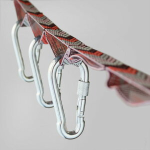 送料無料 ハンモック ハンモックチェア 用 スクリューロック付き カラビナ8cm 3個セット 室内 自立式 ハンモック用 キャンプ アウトドア 防災用品通販格安セール情報 楽天 通販