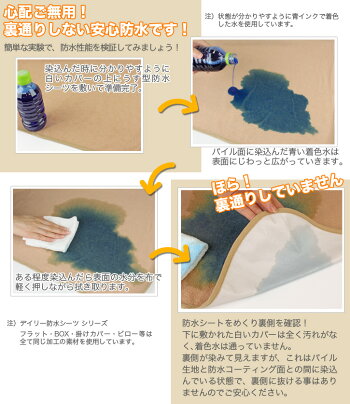 防水ボックスシーツおねしょシーツ(シングル/100×200×30cm)【乾きの早い薄タイプ】おねしょ防水シーツ介護シーツペットシーツBOX防水シートおねしょシートおむつ替え綿パイル