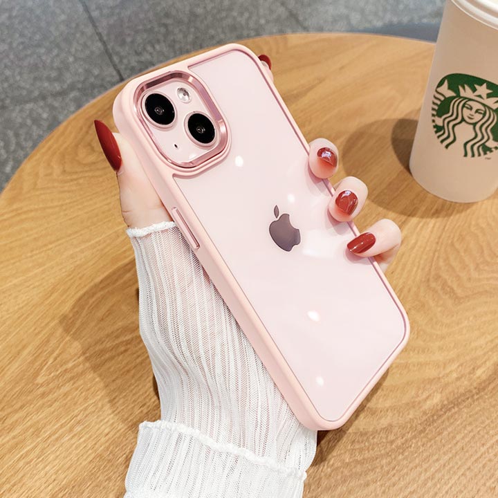 iPhone17eケース クリア 韓国 かわいい おしゃれ インスタ映え 透明 クリアケース シンプル スマホケース 携帯ケース アイフォン17 17Pro 17ProMax 17Air 17e 16 15 14 13 12 11 スタイリッシュ ピンク 黒 青 緑 薄型 軽量 iPhone17ケース iPhone16ProMaxケース