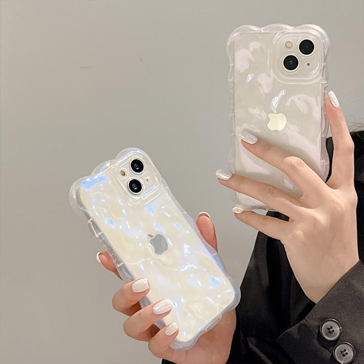 iPhoneケース iPhone 雑貨 女子 女の子 ホルダー シンプル カジュアル 便利 プチプラ 光沢 クリア シースルー ブルー/ピンク iPhone15 iPhone14 iPhone13 iPhone12 iPhone11 Plus Pro ProMax