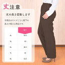 【4L 5L 6L】【ゆったり】【身長150cm前後向け】【お尻まわりすっきり】【春】洗濯機ok 日本製 シニアファッション 70代 80代 レディース 春 ウエストゴム おしゃれ 服 きれいめ 股下57 股下58 股下59 シニアパンツ 戸田被服 [6705-b]