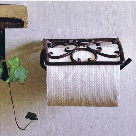 DUVE PH171CB　真鍮製 トイレットペーパーホルダー L Paper Holder EMU (ペーパーホルダー アンティーク調 アイアン雑貨 紙巻器 サニタリー おしゃれ）