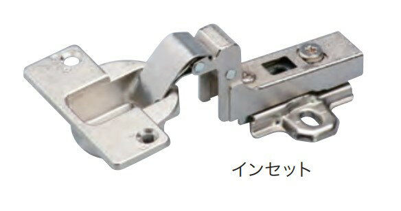 Hettich ヘティヒ　スライド丁番(スライド蝶番) 40mmカップ インセット キャッチ付 ワンタッチ　バラ　(アイワ金属)