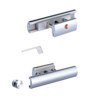 ベスト 表示付ボルト　No.3612N　仕上色:サテンクローム / 1組 (ラバトリー カギ 表示錠 鍵 ロック トイレ ドア 交換 株式会社ベスト BEST 金物）