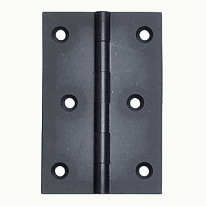 DUVE HI120BK　真鍮製 丁番 W60xH90 (蝶番 ヒンジ ドア アンティーク調 交換 カントリー おしゃれ）