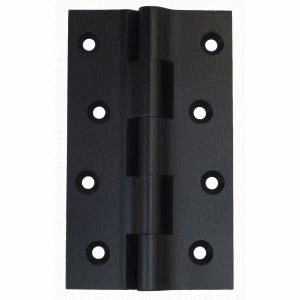 DUVE HI220BK　真鍮製 丁番 W60xH102 (蝶番 ヒンジ ドア アンティーク調 交換 カントリー おしゃれ）