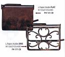 DUVE PH131CB 真鍮製 トイレットペーパーホルダー L Paper Hoder FLAT (ペーパーホルダー アンティーク調 アイアン雑貨 紙巻器 サニタリー おしゃれ) その1