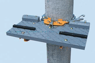 藤井電工 ツヨロン 柱上作業台 単板式　KT-240