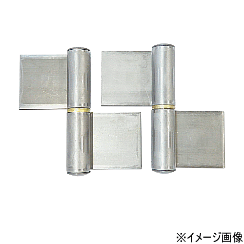 Rakuten - クマモト PLUS 鉄旗丁番 K-30-102L 左勝手 4.0x102mm / 2枚入 (丁番 蝶番 旗丁番 ヒンジ ドア 交換 金物）