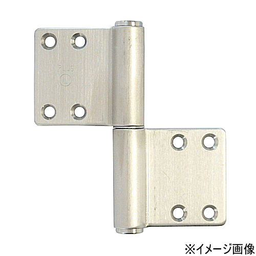 クマモト PLUS ステンレスKJ面付旗丁番 K-33-102L 左勝手 3x102mm / 1枚入 (丁番 蝶番 旗丁番 ヒンジ ドア 交換 金物）