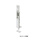 クマモト PLUS 木扉用スライド式フランス落し D-240-150 仕上:ヘアーライン/ 1個 (フランス落し 丸落し 防犯 鍵 錠 カギ ドア 扉 交換 金...