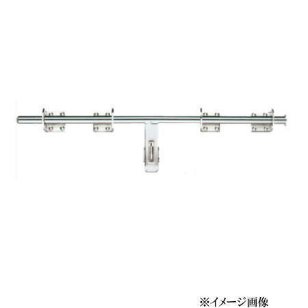 クマモト PLUS ステンレス超強力丸棒貫抜 D-40-900 / 1個 (閂 貫抜き かんぬき 防犯 鍵 錠 カギ ドア 扉 交換 金物）