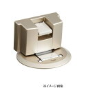 クマモト PLUS マグネットドアストッパー ロック式面付タイプ D-116-CG シャンパンゴールド / 1個 (戸当り ドアストッパー 金具 ドア 扉 交換...
