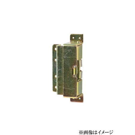 クマモト PLUS 点検口用バネ無丁番 小 チリ12 仕上：クロメート K-810　0003-0016 / 1個 (座金 丁番 蝶..