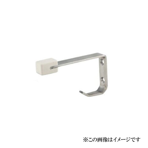 丸喜金属本社 MARIC フック付ボックス戸当　S-218 100 黒ゴム (戸当り ドアストッパー 扉 ドア 金具 室..