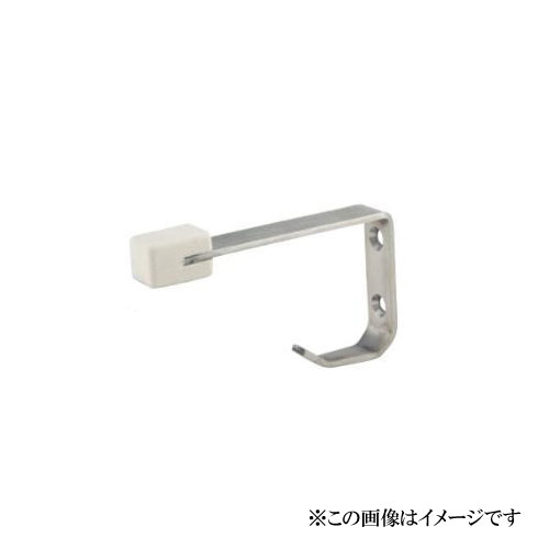 丸喜金属本社 MARIC フック付ボックス戸当　S-218 100 白ゴム (戸当り ドアストッパー 扉 ドア 金具 室..