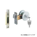丸喜金属本社 MARIC チューブラ引戸鎌錠(一般住宅用)(バックセット51mm) A-105 517 バックセット51mm 仕上:シルバー