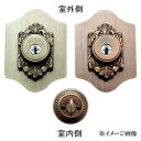 長沢製作所 古代 本締取替錠 922054 (旧品番922050)