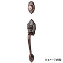 長沢製作所 古代 装飾玄関錠 ニュープレジデント301 23006GB (旧品番23005GB)