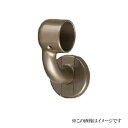 シロクマ 白熊印・C形ブラケットL止(左) BR-604L 1箱10個入 (手すり用部品・金物 手摺 てすり パーツ)