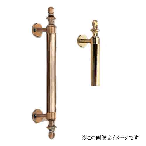 シロクマ 白熊印・ドアー取手 No.61 ミニバルカン取手　小　仕上げ：GB