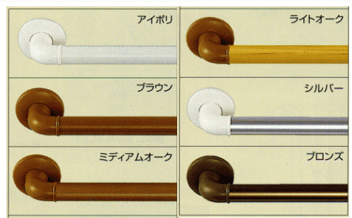 シロクマ 白熊印・どこでも手すりL形 BR-171 600x600mm シルバー (diy リフォーム 手摺り てすり トイレ 浴室 ベッド 玄関 介護 バリアフリー 介護用品 通販)