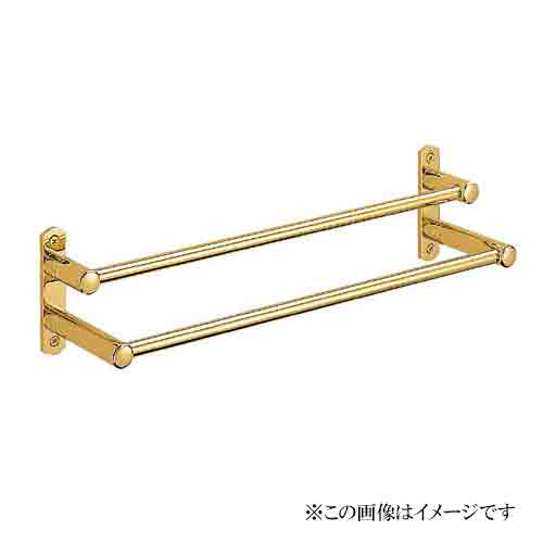 シロクマ 白熊印・ルピナス二段タオル掛け　BT-50　400mm