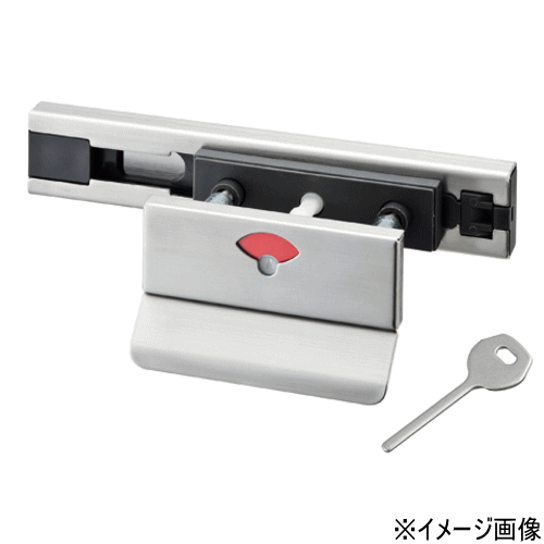 SYS シブタニ 表示付スライドラッチ LB-412 (非常解錠機能付)(鍵 カギ 施錠 ラバトリー金物 トイレ 交換 株式会社シブタニ 金物 通販) その1