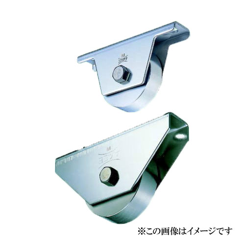 ヨコヅナ JCS-0602　440Cベアリング入 ステンレス重量戸車 平型 60mm / 1個