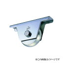 ヨコヅナ JCS-1008 440Cベアリング入 ステンレス重量戸車 山R車型 100mm / 2個入
